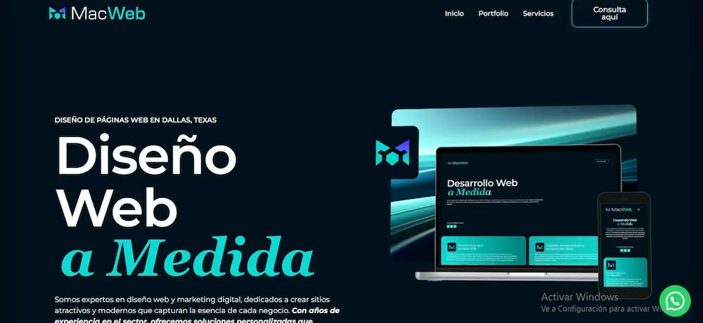 5 mejores agencias de Desarrollo Web en Dallas Texas Agencia Desarrollo Web MacWeb